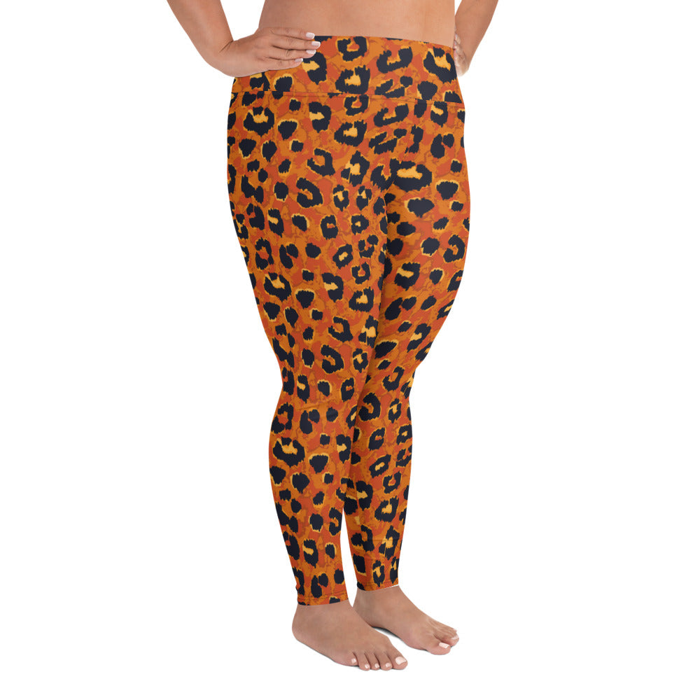 Leopard Spot Leggings | Plus Size